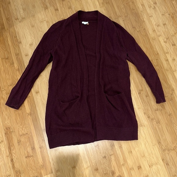 bp Sweaters - Maroon cardigan